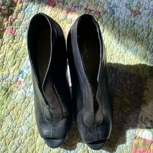 Nine West booties with peep toe